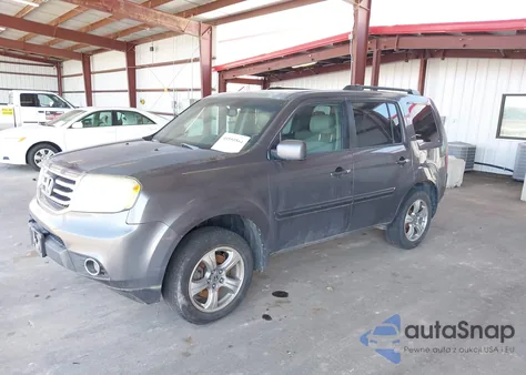 2014 Honda Pilot Ex-L из США, поврежденный, VIN 5FNYF4H53EB020230